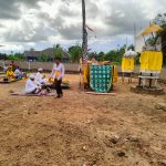 Semangat Kade Suardika dan Kawan-kawan Membangun Pura Tirta Harum Di Muarakaman Kutai Kartanegara