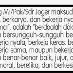 Renungan  Joger