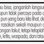 Renungan  Joger