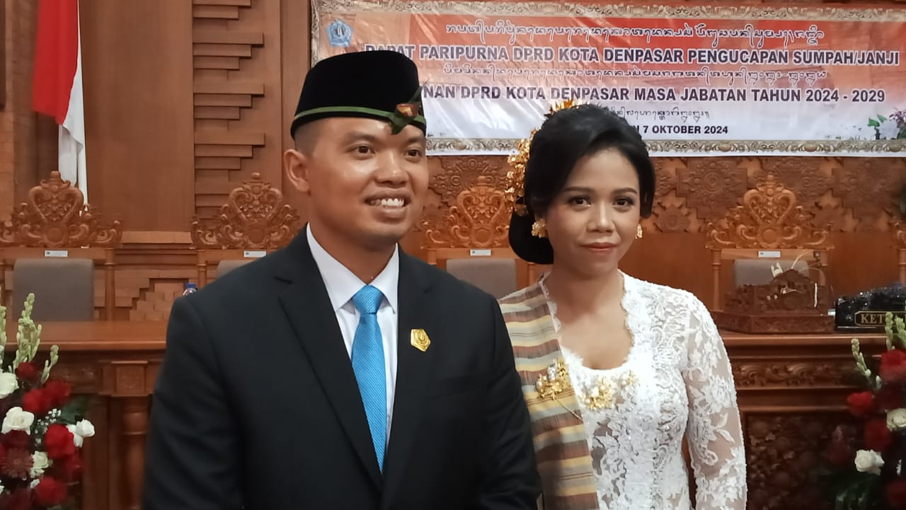 Gus Yoga  , Wakil Ketua I DPRD Kota Denpasar Termuda Periode 2024-2029