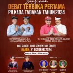 Ayo Saksikan Debat Terbuka  Pertama Pilkada Th.2024