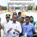 Presiden  Jokowi  Resmikan  Tol  Indrapura-Kisaran  47,75 km.