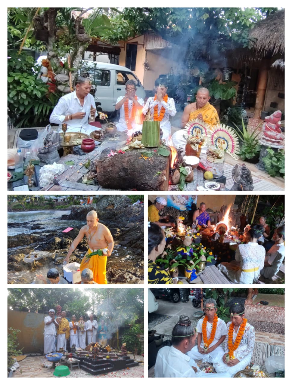 Diksa Dwijati Upanayana Brahmana, Diksa Sunyi di Ashram Ganachakra Lombok