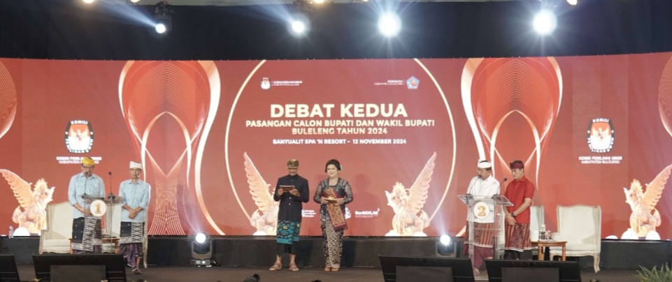 Debat Kedua Pilkada Buleleng 2024, Sugawa-Suardana Soroti Ketahanan Energi dan Pelestarian Lingkungan