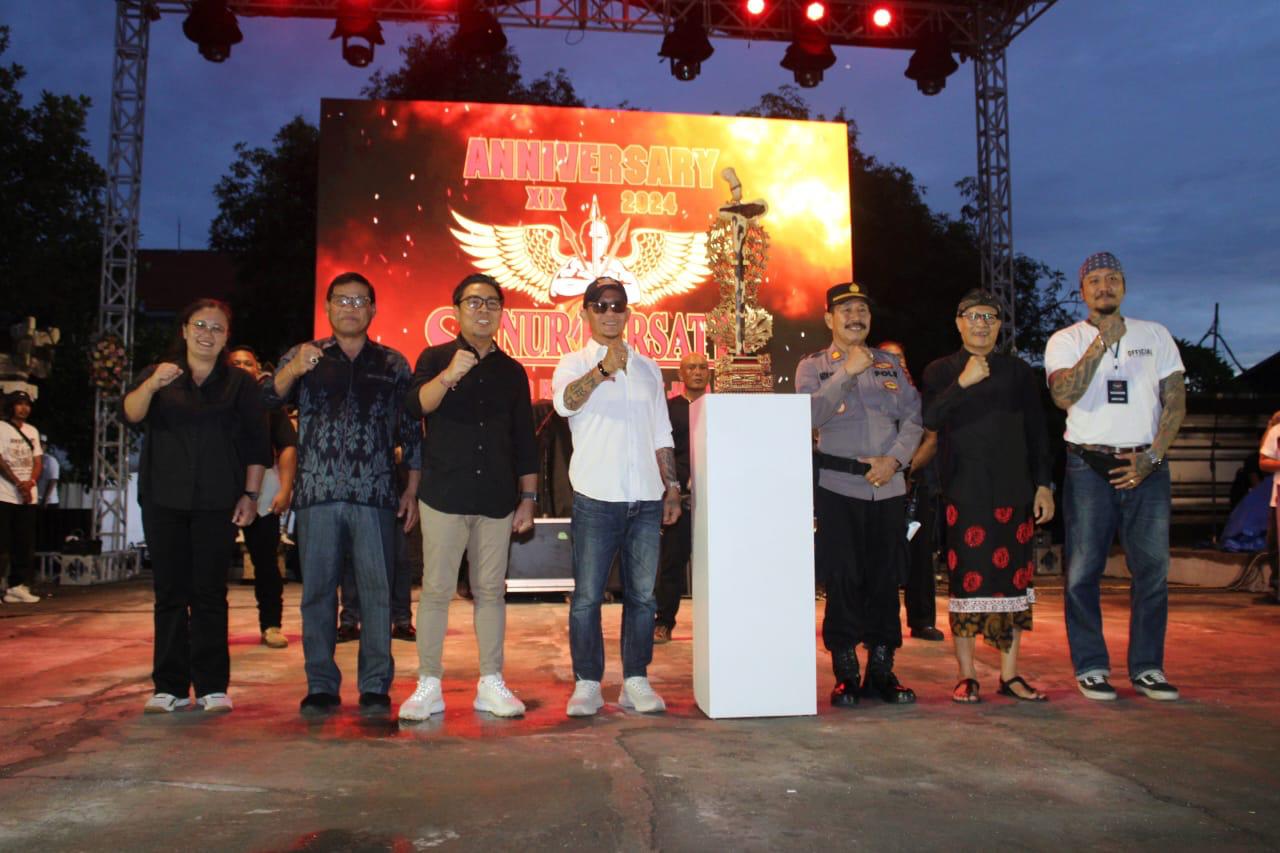 Wawali Arya Wibawa Hadiri HUT Sanur Bersatu ke-19