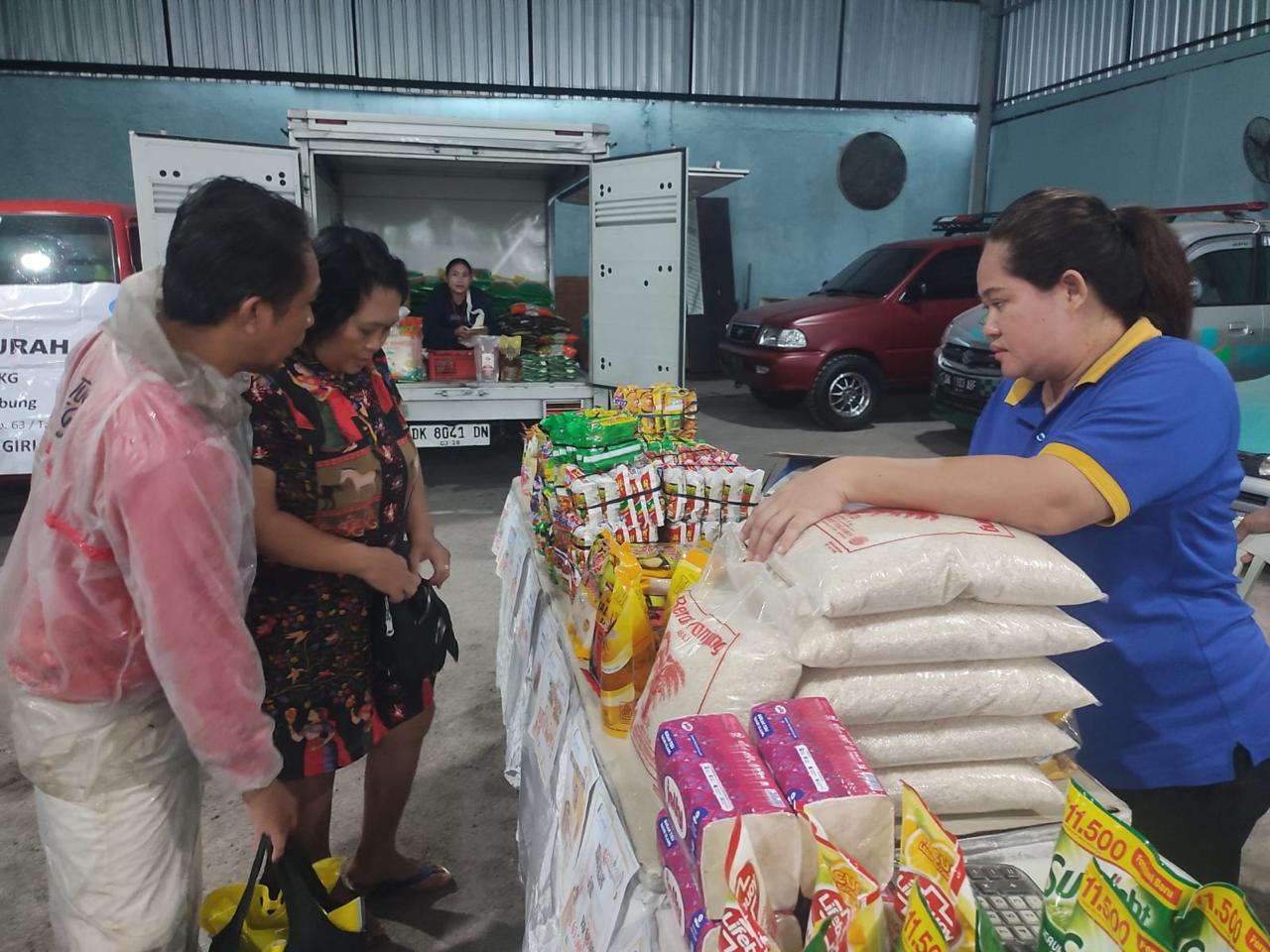 Jaga Stabilitas Harga Jelang Nataru, Pemkot Denpasar Gelar Pasar Murah Sasar Kelurahan Ubung.