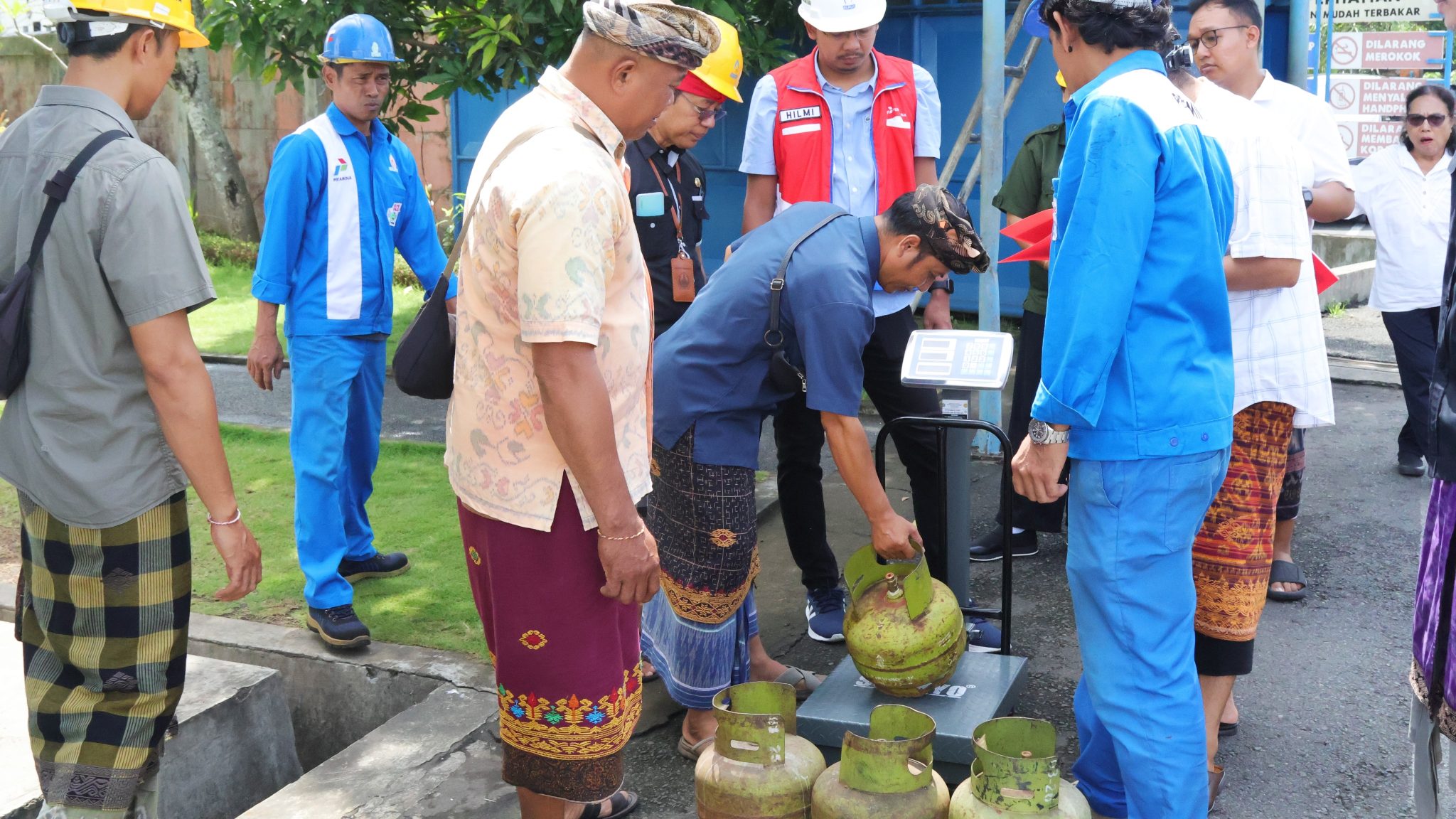 Pemprov Bali Sidak LPG 3 Kg di Kabupaten Tabanan