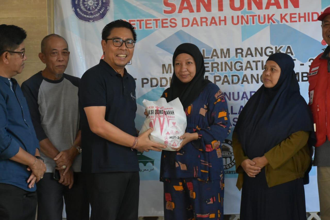 Wawali Arya Wibawa Apresiasi Donor Darah Yang Digelar Unit PDDI Padangsambian