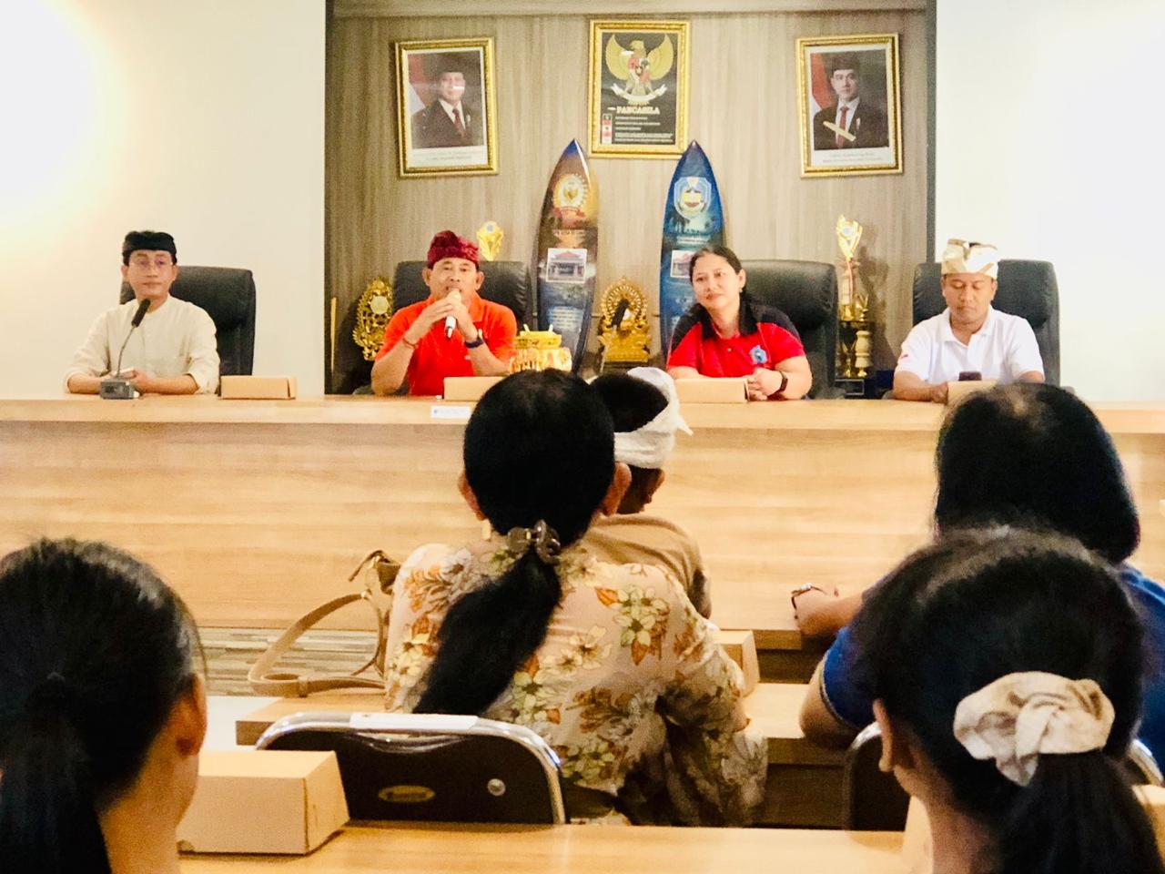 Jelang Bulan Bahasa Bali VII, Desa Kesiman Kertalangu Berikan Pembekalan Bagi Para Peserta Lomba Bahasa Bali