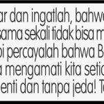 Renungan  Joger