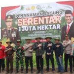 Pemkab Tabanan Turut Serta  Penanaman Jagung Serentak 1 Juta Hektar