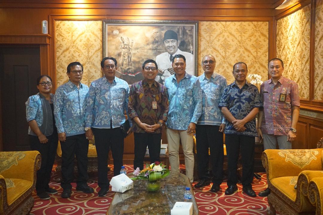 Terima Audiensi Gapeksindo Denpasar,  Wawali Arya Wibawa Rangkul Kolaborasi dalam Pembangunan