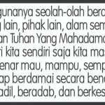 Renungan  Joger