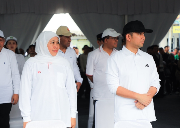 Khofifah Indar Parawansa-Emil Elestianto Dardak Ikuti Gladi Kotor Pelantikan Kepala Daerah di Monas