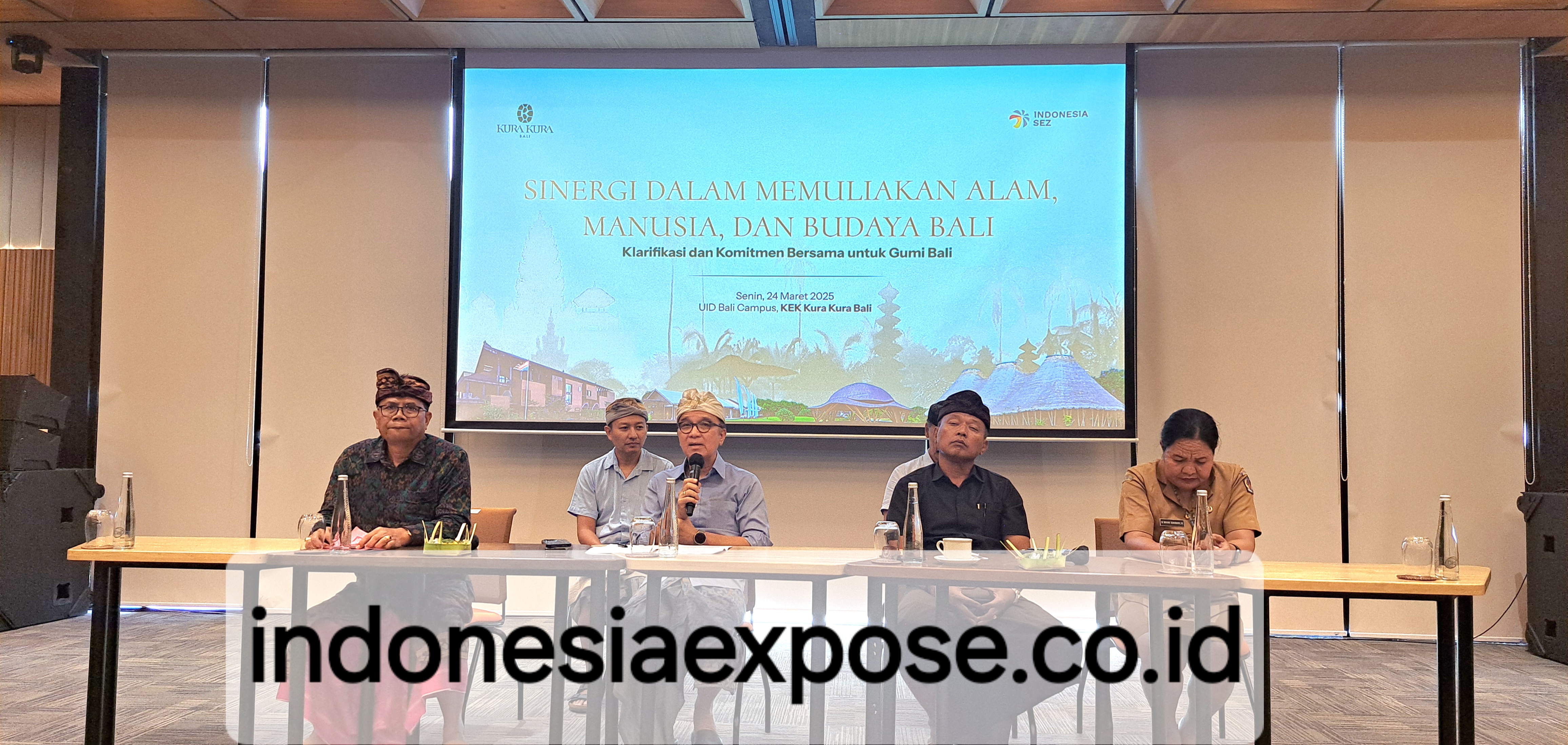 PT.BTID : Masyarakat dan Tokoh Adat Serangan Dukung Penuh Pembangunan KEK) Kura Kura Bali