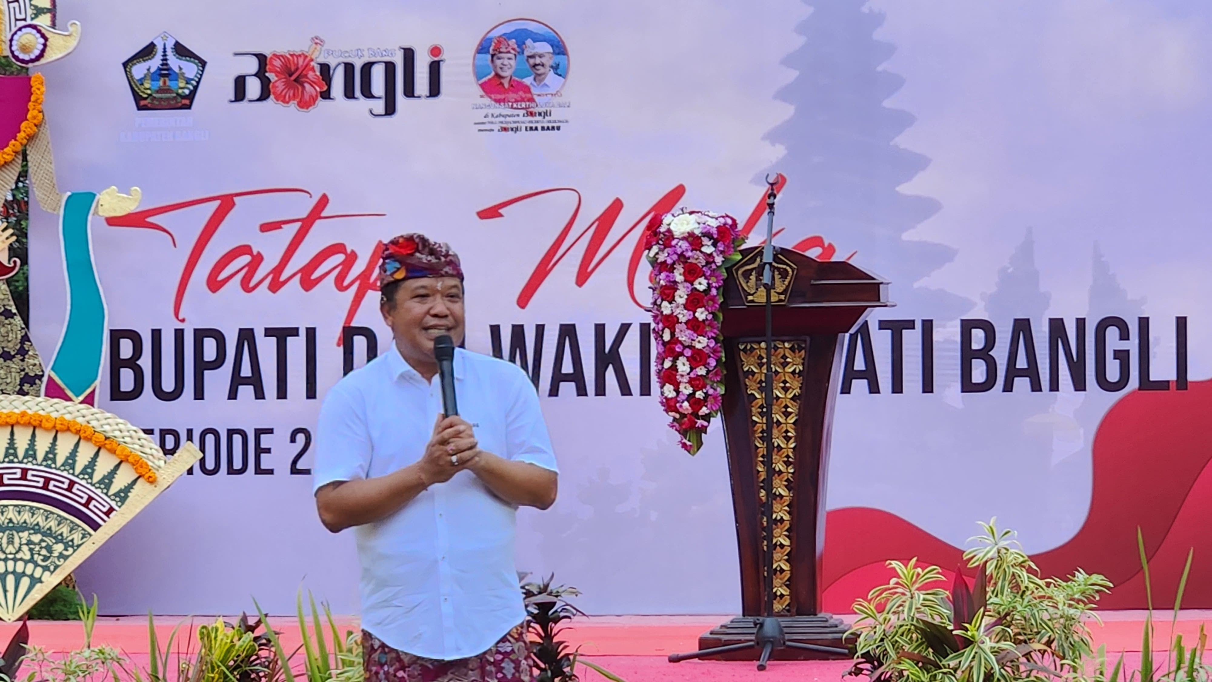 Bupati Sedana Artha Sampaikan Pidato Perdana di Rapat Paripurna DPRD Kab.Bangli   