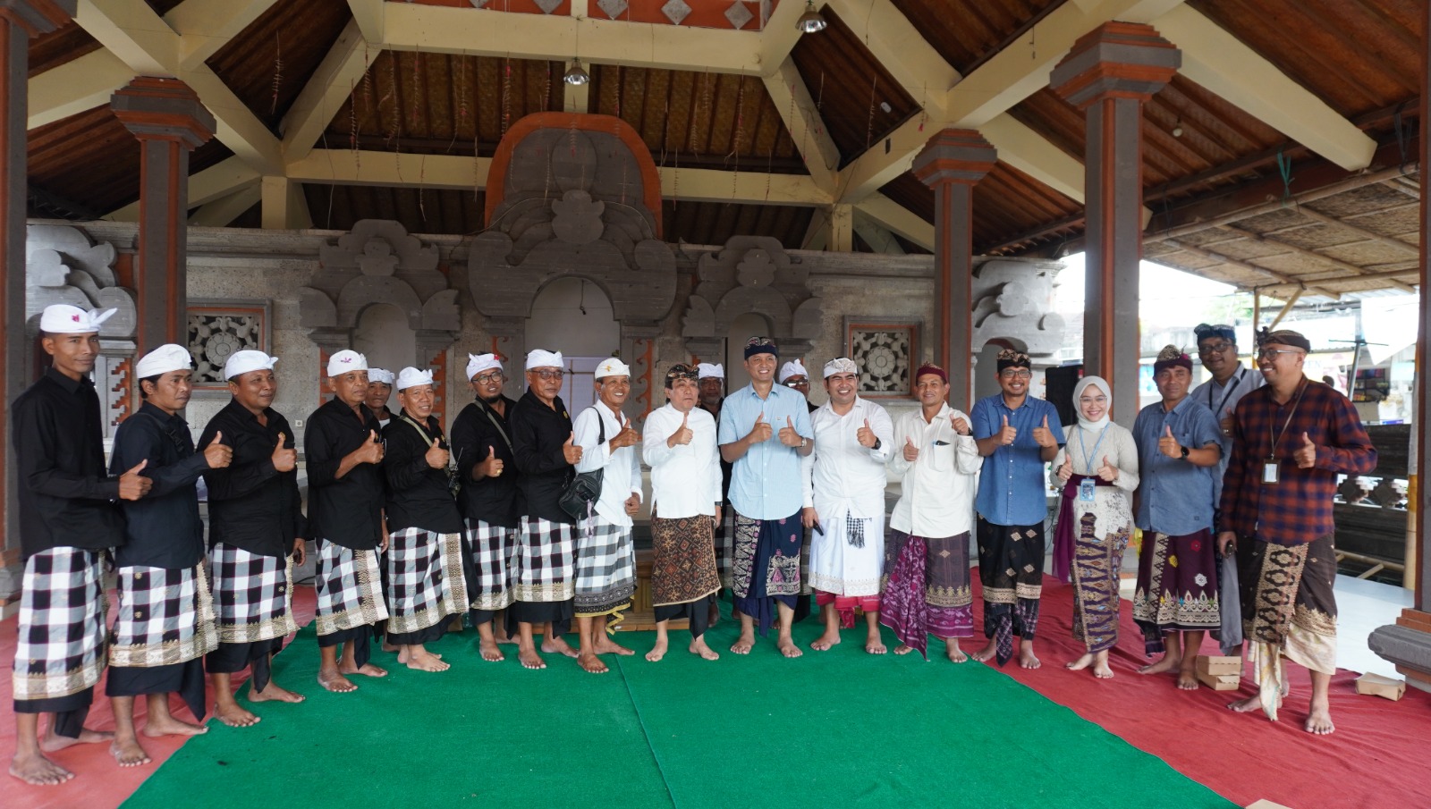 PLN Bali Bersama Komisi VI DPR RI  Tinjau  Desa Adat Keramas