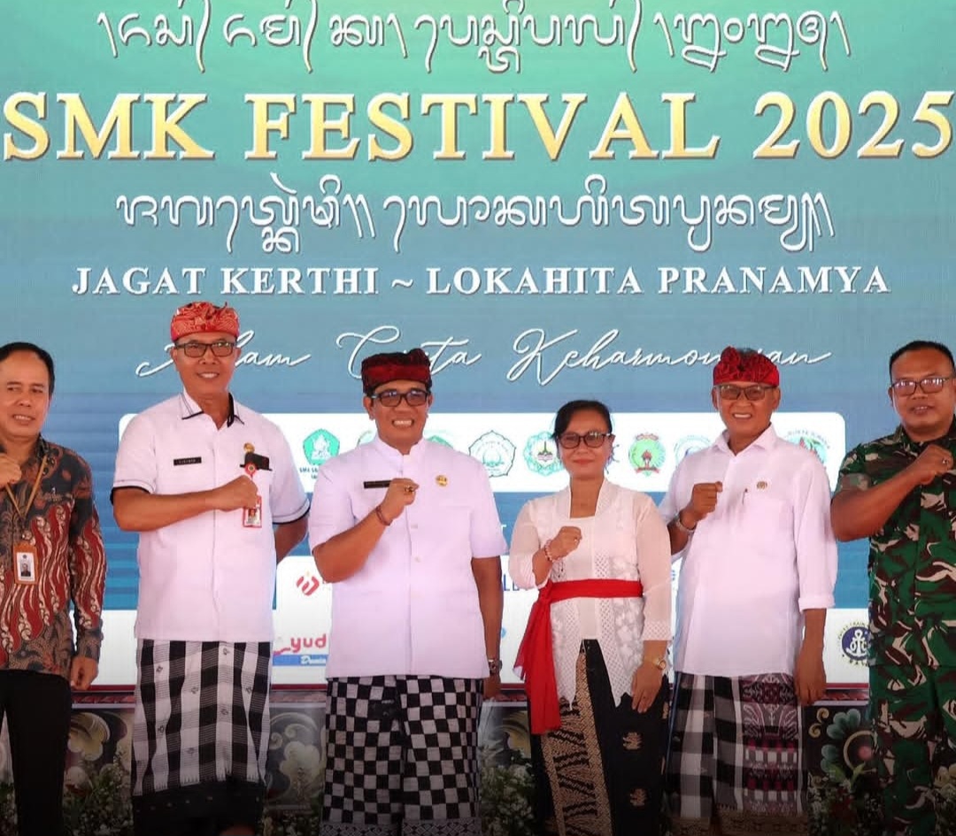 Bupati Sanjaya Hadiri SMK Fest 2025, Dukung Kreativitas dan Inovasi Siswa SMK