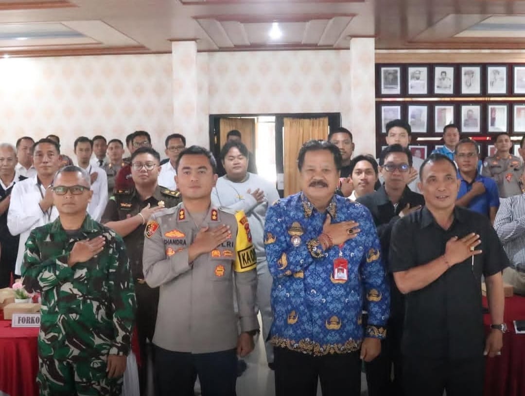 Wabub Tabanan Dirga Hadiri RAKOR Pelaksanaan Operasi Agung 2025