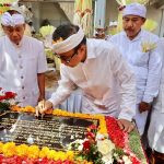 Walikota Jaya Negara Hadiri Karya Ngenteg Linggih dan Wraspati Kalpa Pura Begawan Penyarikan Banjar Jurang Asri Peguyangan