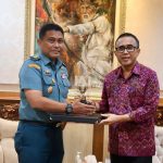 Walikota Denpasar Terima Kunjungan Kepala Oditurat Militer III -13 Denpasar