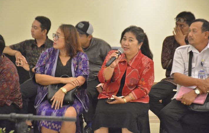 Sari Galung Anggota  DPRD Bali  Hadiri Worshop ‘Pemahaman Cara Berinteraksi yang Beretika Dengan Penyandang Disabilitas’.