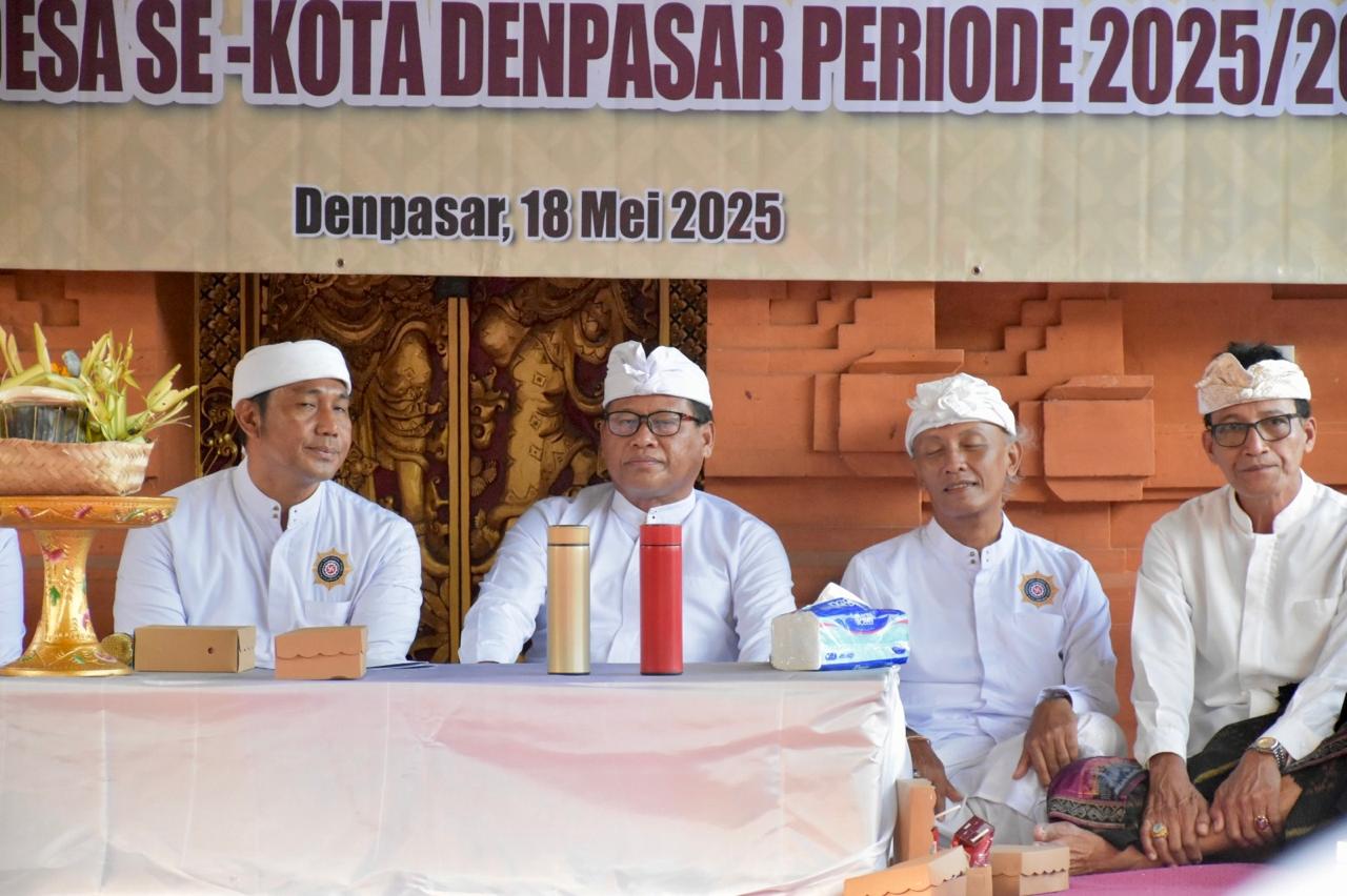 Pemkot Denpasar Apresiasi Pengukuhan Pengurus PHDI Desa/Kelurahan se-Kota Denpasar.