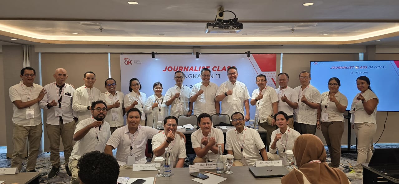 OJK Gelar Journalist Class XI Bagi Media Bali ,NTT dan NTB