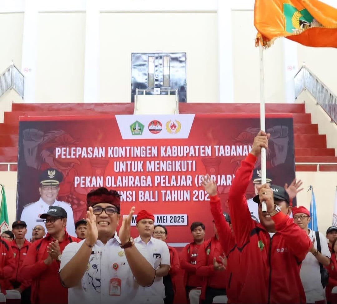 Bupati Sanjaya Lepas 676 Atlet Tabanan yang Siap Berlaga di Porjar Bali 2025
