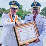 Bupati Sedana Arta Terima Penghargaan Kinerja  Penyelengaraan Pemerintahan Daerah