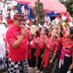 Bupati  Sanjaya Ngantor  di Desa Apuan