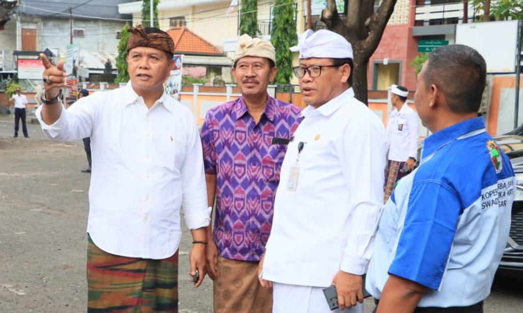 Pemkot Denpasar Tinjau Pasar dan Terminal Kreneng, Pastikan Penataan Kawasan Berjalan Optimal