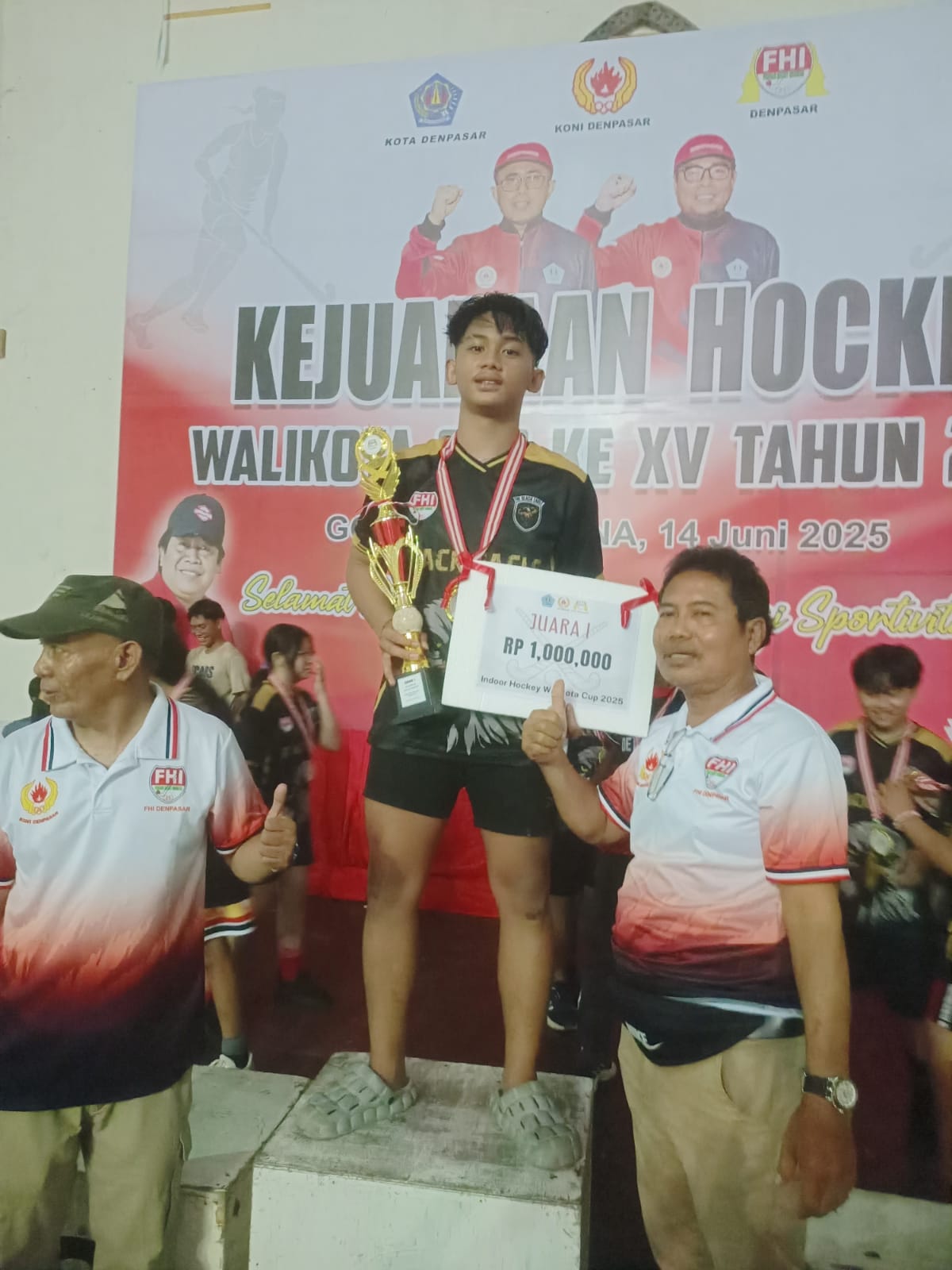 Jadi Wahana Pembinaan dan Seleksi Atlet, Kejuaraan Hockey Walikota Cup XV Resmi Dibuka.