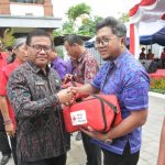 Hadiri Puncak HUT ke-29 PMI Kota Denpasar, Sekda Alit Wiradana  Apresiasi Dedikasi dan Pengabdian PMI Dalam Kemanusiaan.