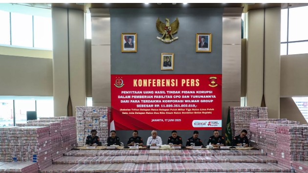 Korupsi CPO, Kejagung Sita Rp.11,8 T 