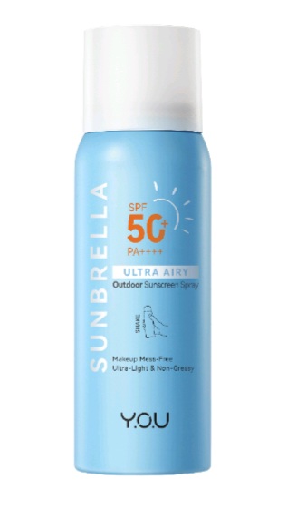 Y.O.U Luncurkan Sunbrella Ultra Airy Outdoor Sunscreen Spray SPF 50+ PA++++, Solusi Praktis Untuk Perlindungan Maksimal