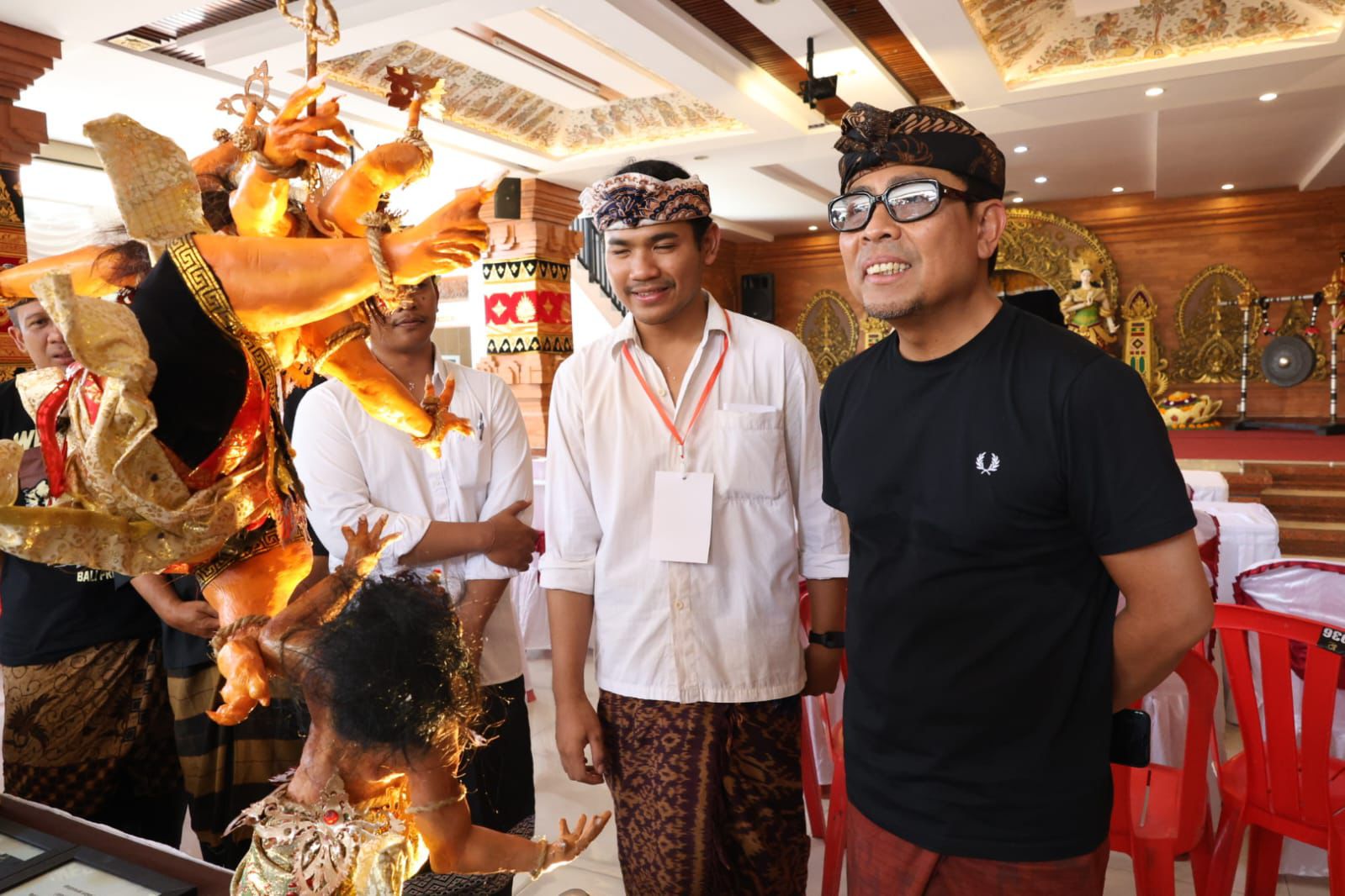 Wawali Arya Wibawa Apresiasi Lomba Tunas Ambara Wimbakara Ogoh-Ogoh Mini di Pedungan.