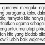 Renungan  Joger