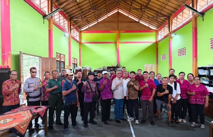 Wakil Ketua II DPRD Bali, IGK. Kresna Budi Kungker Ke Desa Bila