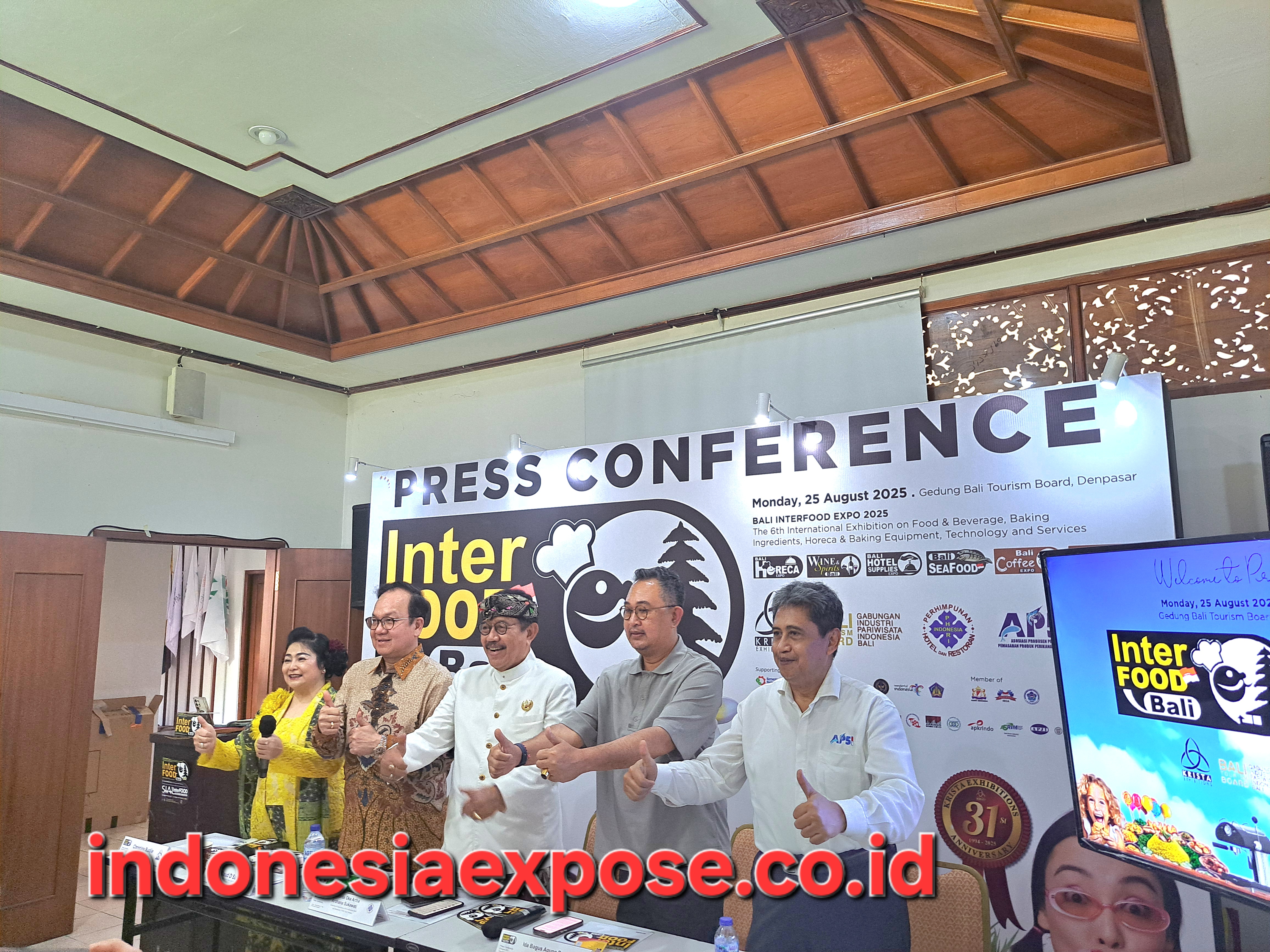 Bali, Kembali Tuan Rumah Pameran Makanan dan Minuman Berskala Internasional digelar 10–12 September 2025