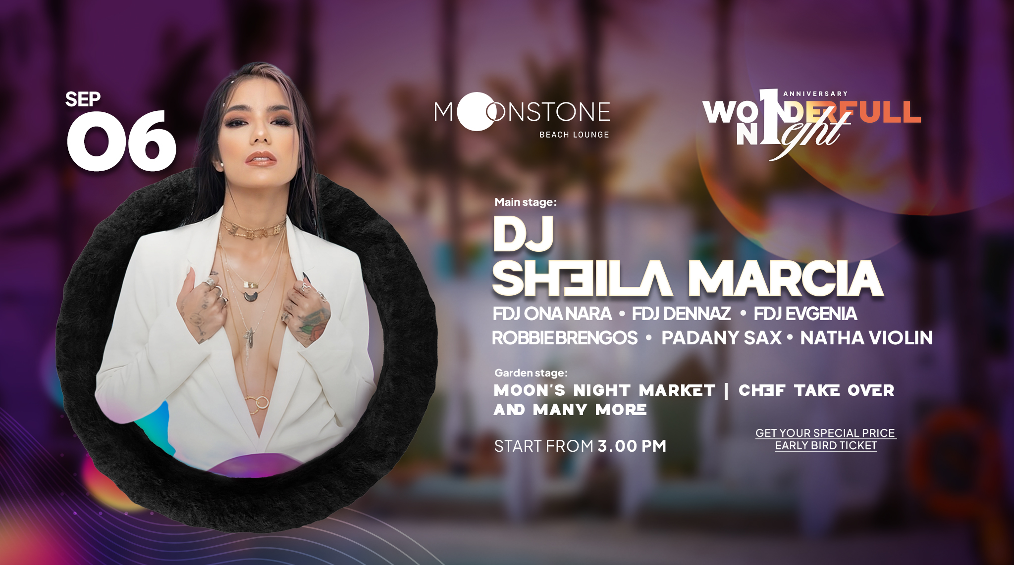 Rayakan 1st Anniversary, Moonstone Beach Lounge Suguhkan Wonderful Night