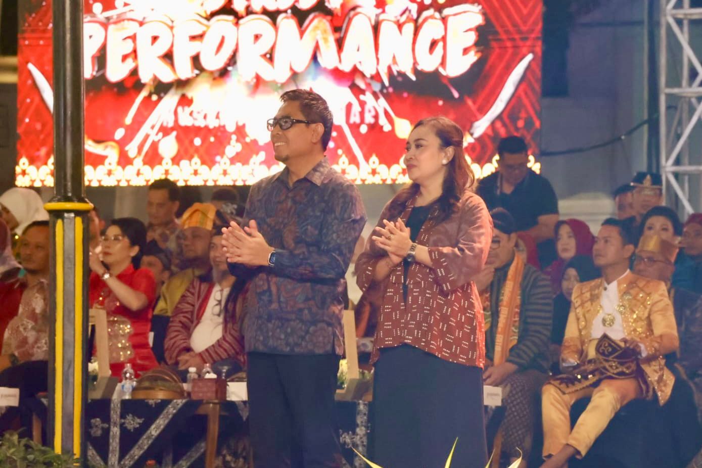 Kontingen Budaya Kota Denpasar Suguhkan Penampilan Tarian Janger di Karnaval Budaya Nusantara Rakernas ke-XI JKPI