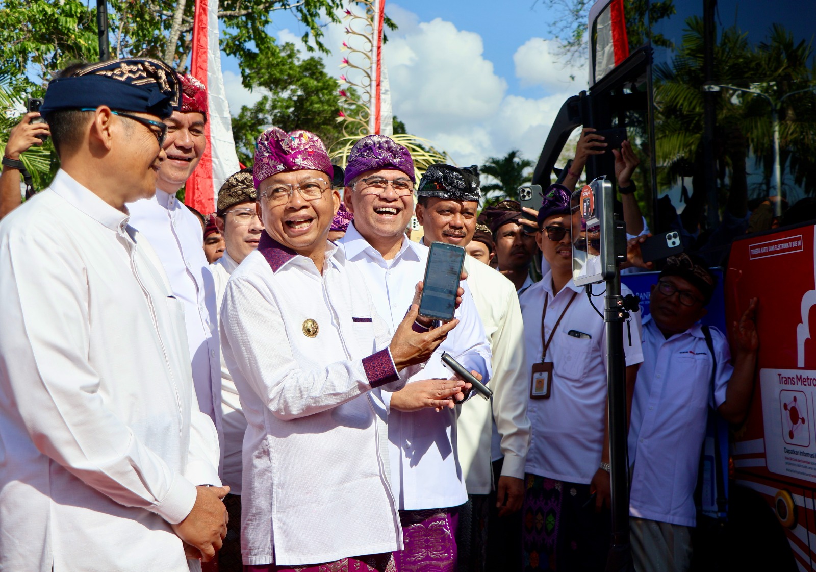 Launching QRIS Tap Trans Metro Dewata dan Trans Sarbagita