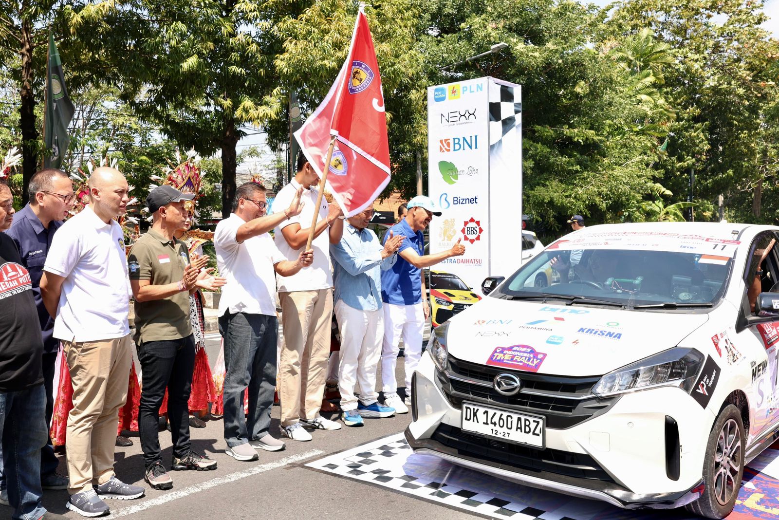 Kota Denpasar Kembali Jadi Tuan Rumah Kejurnas Rally Seri 3 “Pertamax Turbo Merah Putih”