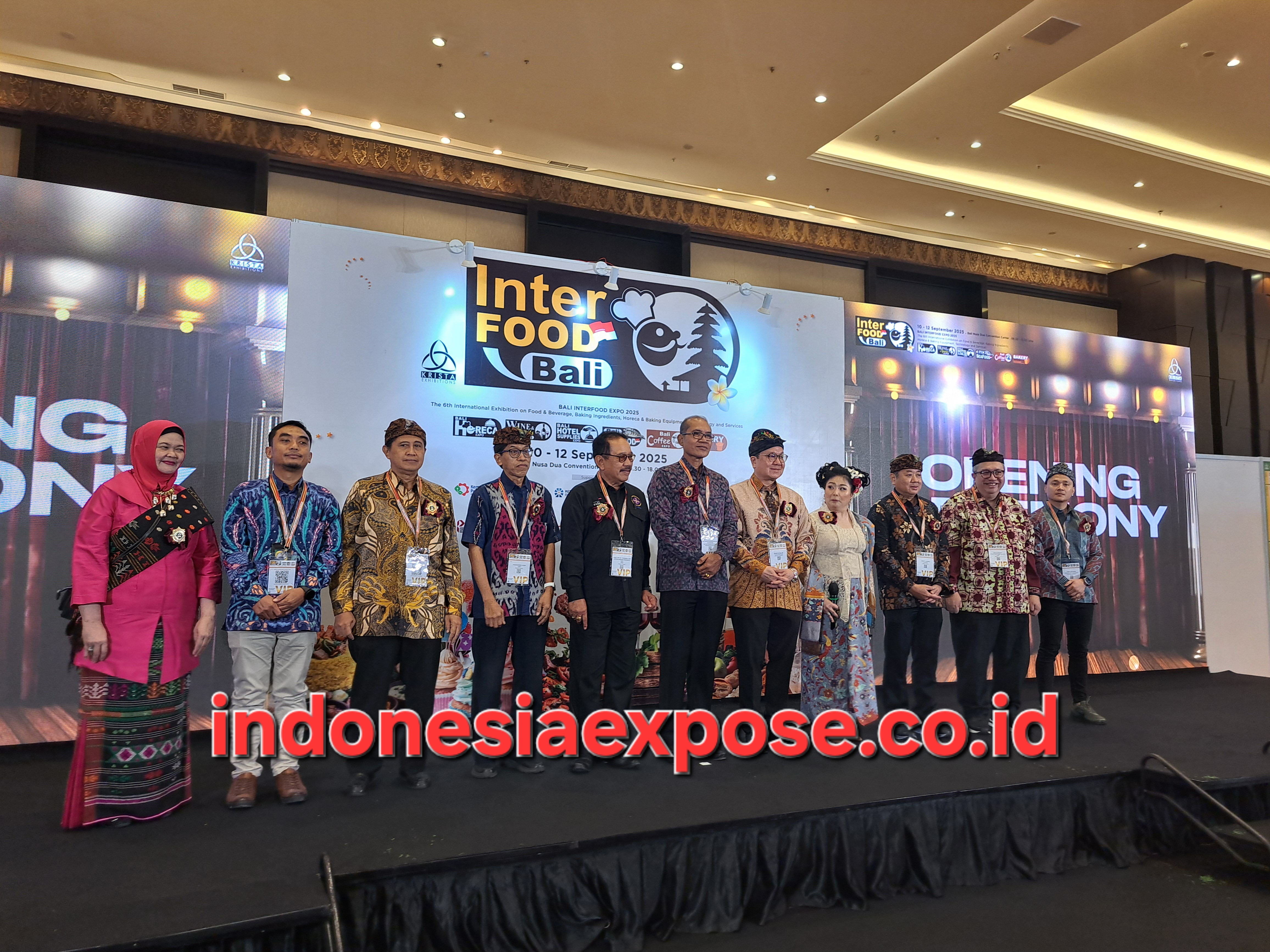 Bali Interfood 2025 Resmi Dibuka, Bali Kian Mantap Jadi Hub Industri Kuliner Asia Pasifik