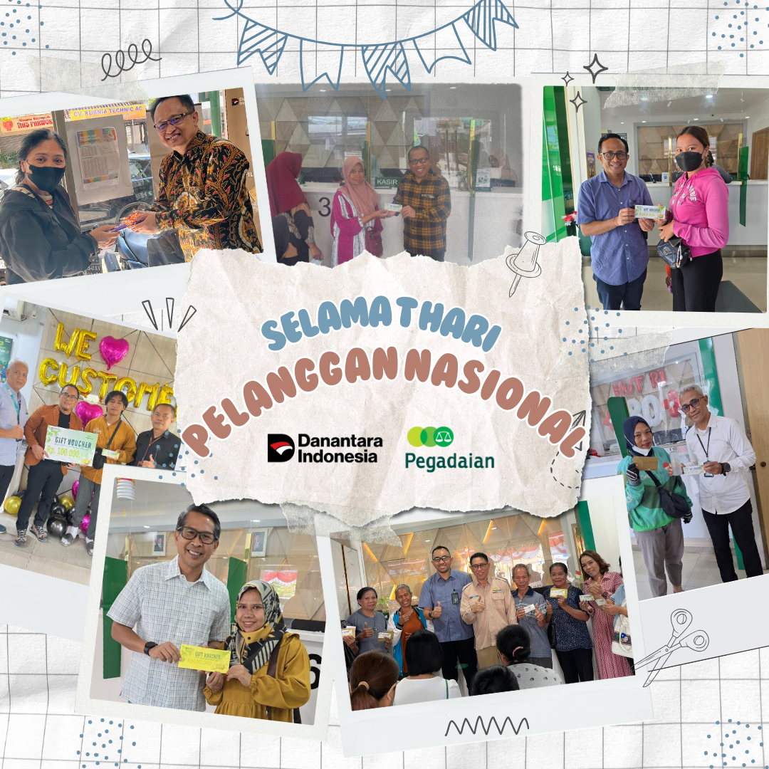 PT Pegadaian Kanwil VII Denpasar Beri Apresiasi Berupa Tabungan Emas Kepada Nasabah Setia di HPN