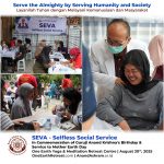 Perayaan Hari Bhakti Bagi Ibu Pertiwi Serve the Almighty by Serving Humanity and Society (Layanilah Tuhan dengan Melayani Kemanusiaan dan Masyarakat)