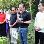Menteri LH dan Gubernur Koster, Wawali Arya Wibawa Tanam Pohon di Taman Kehati
