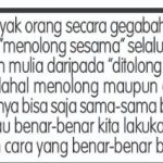 Renungan  Joger