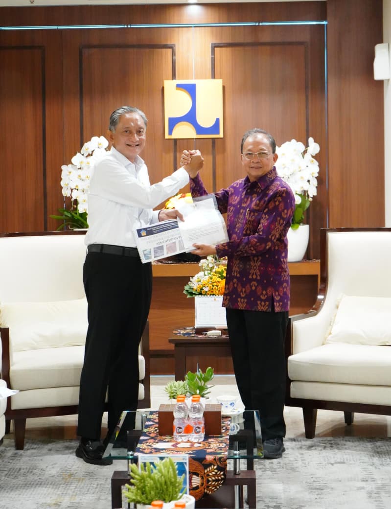 Menteri PU Setujui Usulan Gubernur Koster Bangun Infrastruktur  Bali  dengan Anggaran Rp 773 M